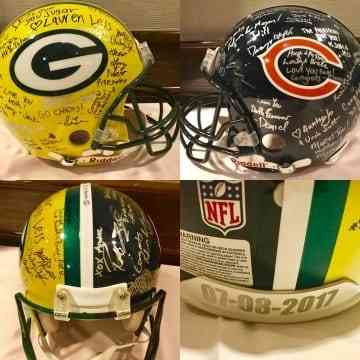 Football helmets gift