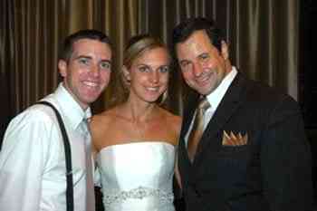 David with bride and groom