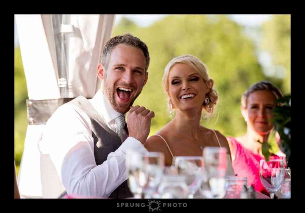 Budget | Happy bride and groom